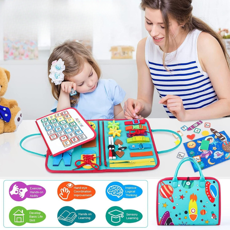 KiddoKonnects™ Sensory Discovery Board