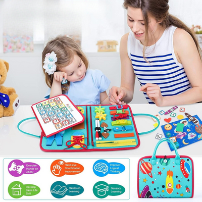 KiddoKonnects™ Sensory Discovery Board