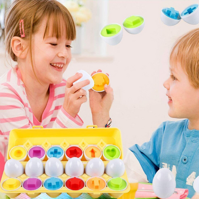 KiddoKonnects™ Rainbow Nesting Eggs